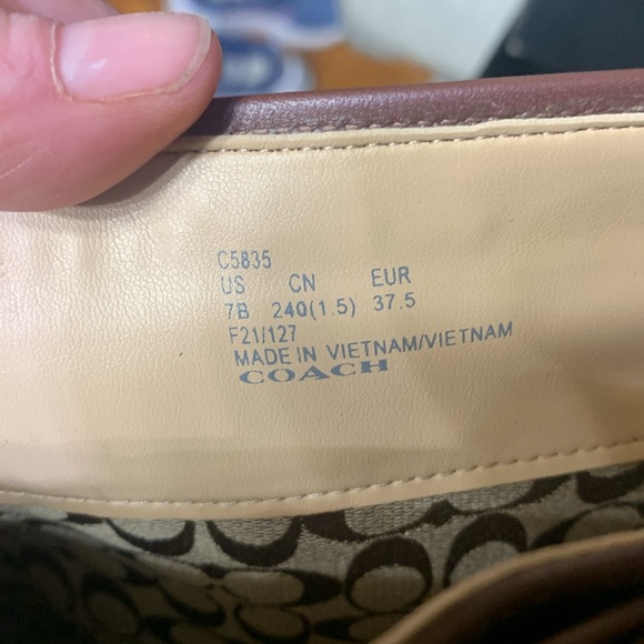 BRAND NEW 🔥 LEIGH LEATHER COACH BOOTS 😍 COLOR - WALNUT 😆 - Picture 3 of 10